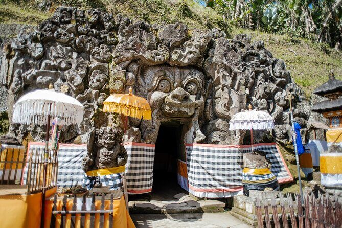 Bali Adventure Tour: Hidden Canyon, Tegenungan Waterfall, Goa Gajah temple - Stop 1: Beji Guwang Hidden Canyon and the Walk That Turns Slippery