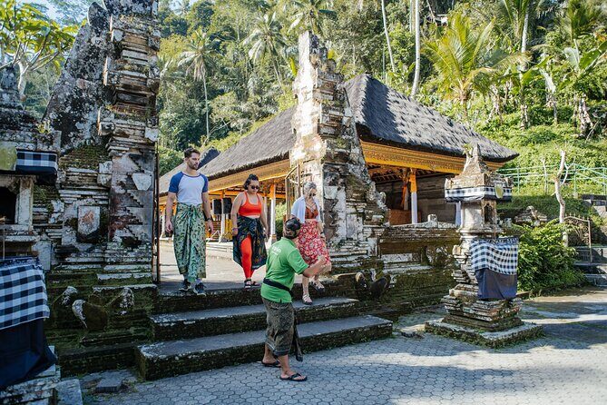 Bali Adventure Tour: Hidden Canyon, Tegenungan Waterfall, Goa Gajah temple - Lunch and Goa Gajah (Elephant Cave): Temple Time After Water Time