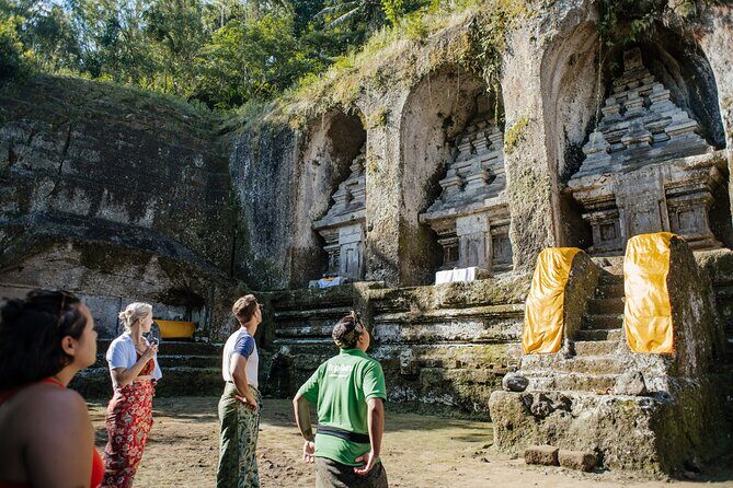 Bali Adventure Tour: Hidden Canyon, Tegenungan Waterfall, Goa Gajah temple - Stop 2: Tegenungan Waterfall With 100 Steps and Real Footwear Needs