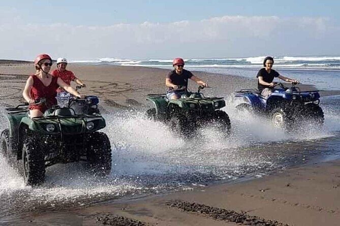 Bali ATV Ride In the beach black sand atv tour - Guide service and photo help: quality of the human part