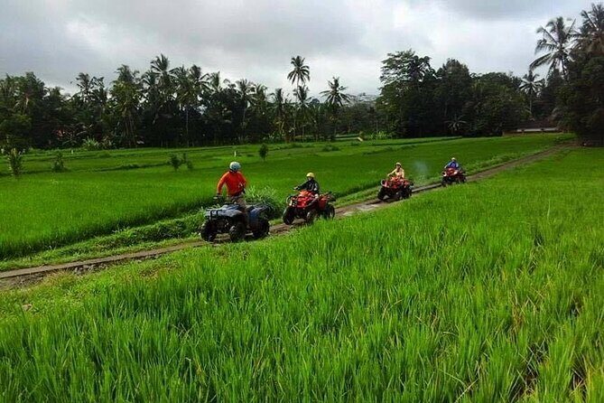 Bali ATV Ride tour Ubud - Gear and pacing: helmet and boot shoes