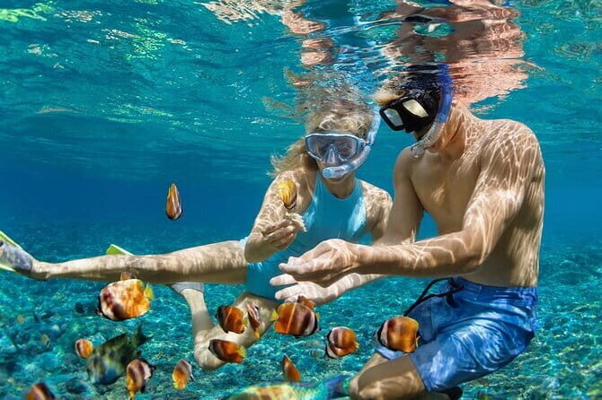Bali Blue Lagoon Snorkeling and Waterfall Day Tour with Lunch - Tanjung Jepun: calmer water for a smoother second round