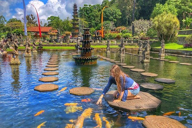 Bali Full Day Tour | Individual Route in Bali | Bali Guide | Free Wi-Fi - Tegenungan Waterfall: jungle falls with stairs and views
