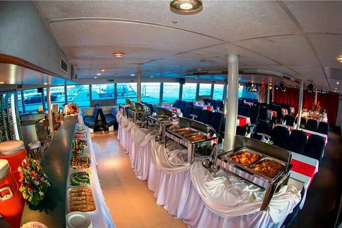 Bali Hai Cruise: Sunset Dinner Cruise Activity(FUN TRIPS) - Boarding Bali Hai: Welcome Cocktail, Canapés, and First Coast Views