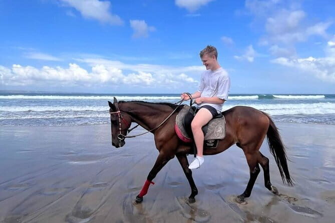 Bali Horse Riding Seminyak Beach Experience Private Transport - Stop 1: Seminyak Beach horseback riding