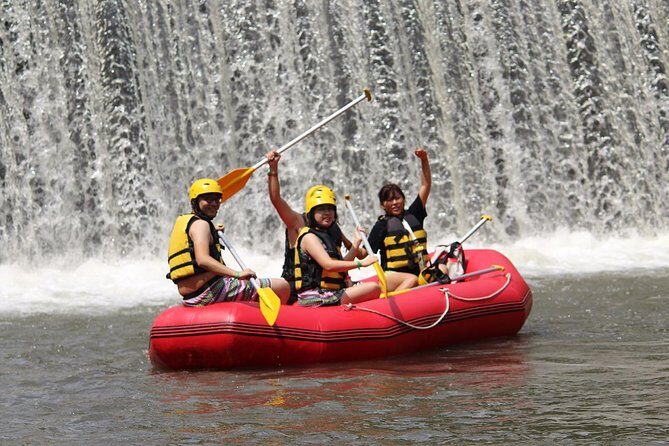 Bali Jungle Swing and White Water Rafting All Inclusive - Stop 2 at Bali Pertiwi Rafting: 11 km rapids with safety gear