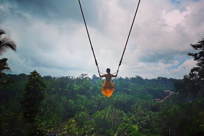 Bali Swing + ATV Ride + Spa Packages - Stop 1: Real Bali Swing and Those Big Views (Plus a Lot of Photo Time)