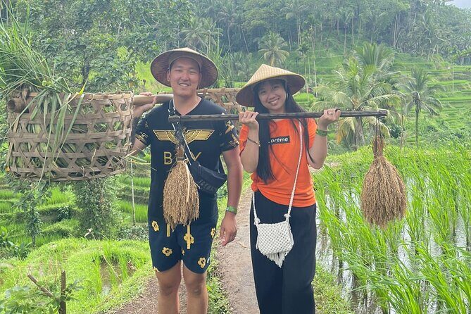 Bali Swing Hot Spring And Waterfall Private Guided Tour - Tegenungan Waterfall: closing with green jungle views