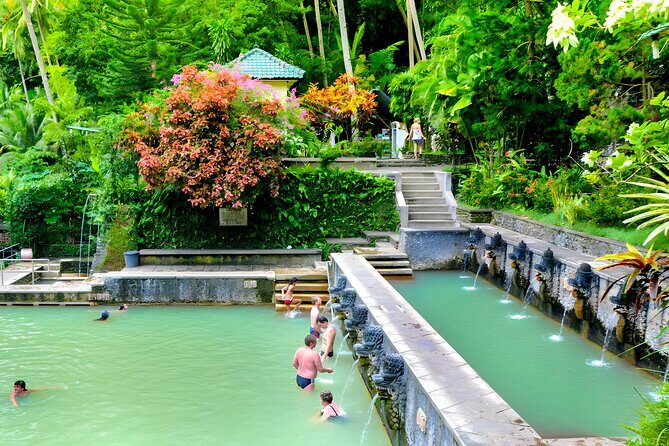 Best of North Bali Tour, Hot Spring, Waterfall, Lake Temples - Stop 2: Banjar Hot Springs (Warm, Sulphur Water Soak)