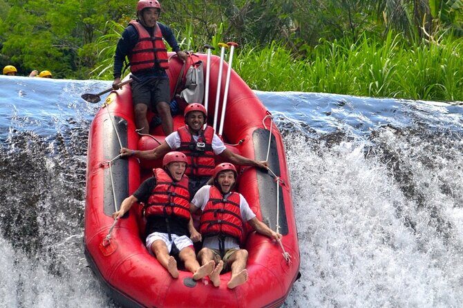 BMW Bali Rafting + Flying Fox at Telaga Waja River (LESS STAIRS) - Gear and safety: helmet, life jacket, and a waterproof bag that actually helps