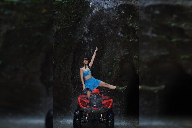 Canggu Jungle Mud-Fun ATV Only 1 Hour Driving from Canggu - The route: mud trails, shallow rivers, rice fields, and bamboo