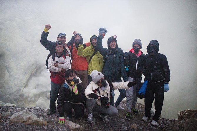 From Bali: 24-Hour Kawah Ijen Blue Flames, Dinner & Room - The moment: blue fire, sulfur mines, and the acid lake