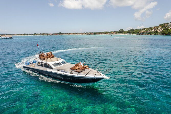 Full Day Nusa Penida by Honey Milk Yacht 13 meters - Kelingking cliff car tour and lagoon cruising: the scenery portion that balances the sea