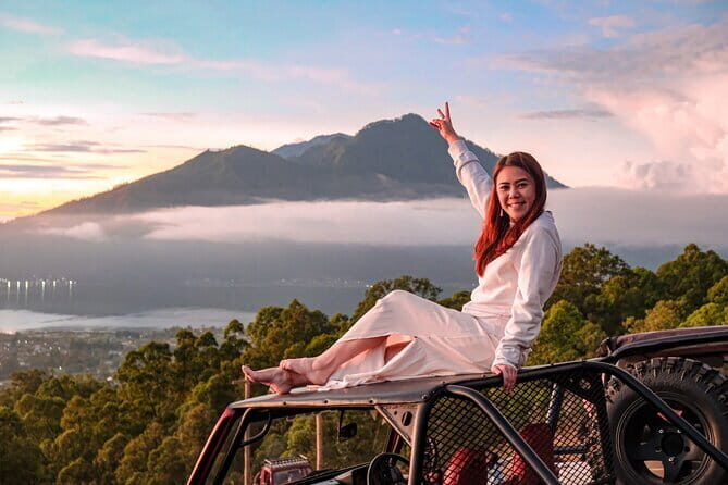 Mount Batur Sunrise Jeep From Ubud - Stop 1: Mount Batur Sunrise From Your 4WD Seat