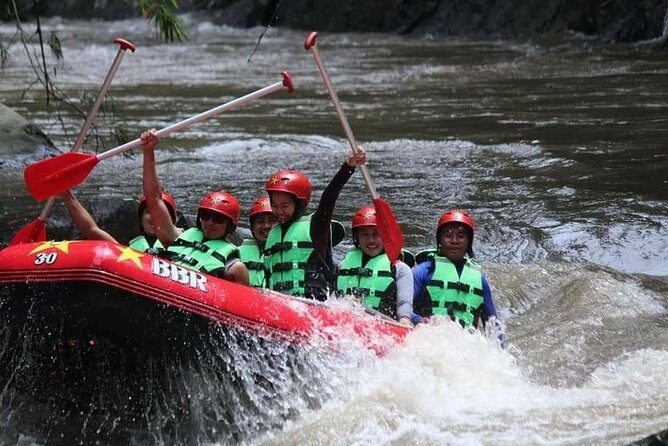 Mount Batur Sunrise Trek and Ayung River White Water Rafting Tour - Ayung River White-Water Rafting: Getting Wet Without Losing Control