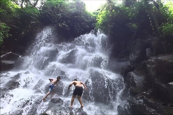 Private Full-Day Tour: The Beauty of Bali Waterfall Trip - Kanto Lampo: jungle waterfall views with a stepped feel