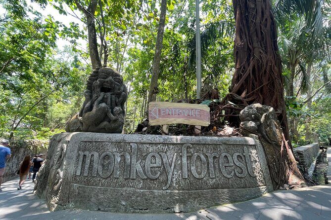 Rafting Swing Monkey Forest And Waterfall Tour All Inclusive - Jimbaran Beach seafood finale: what to expect and what may cost extra