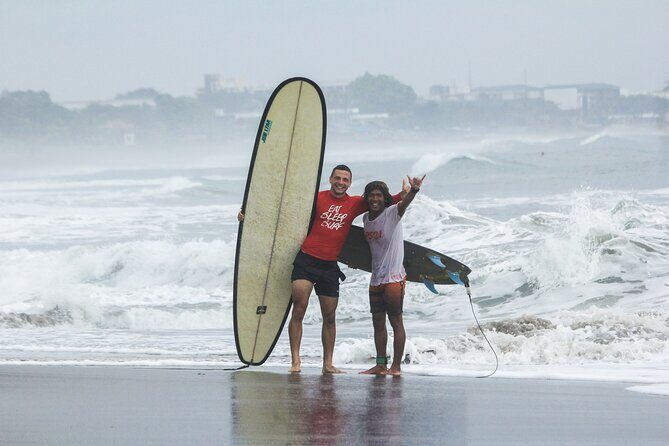 The funniest private 2 hour surf lesson, Canggu - Key points that make this Canggu surf lesson worth it