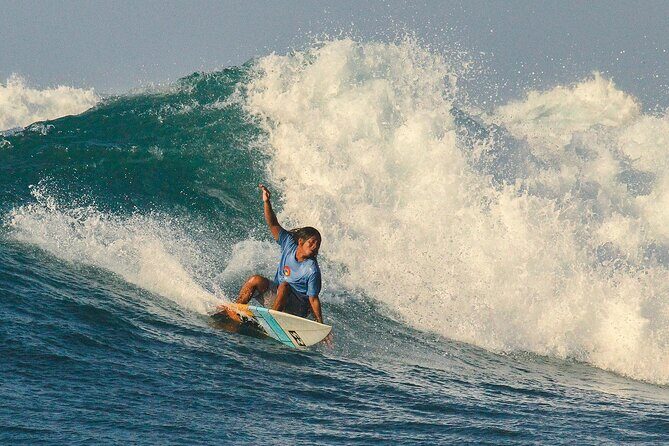 The funniest private 2 hour surf lesson, Canggu - Coaching for every level: beginner wins and bigger-wave goals
