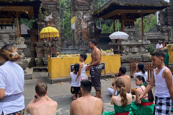 Ubud Private Tour: Monkey Forest, Rice Terrace, Temple, Waterfall - Stop 4: Ulu Petanu Waterfall (photos first, then a possible dip)
