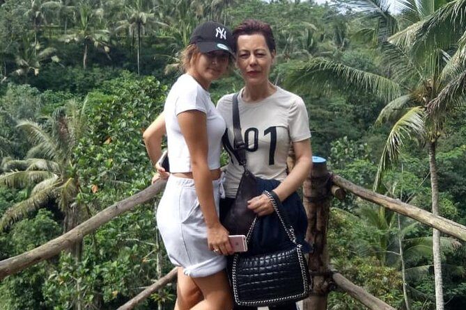 Ubud Tour Monkey Forest, Rice Terrace, Swing, Temple, Waterfall - Tegenungan Waterfall: Green Water, Steps, and Rain-Dependent Views