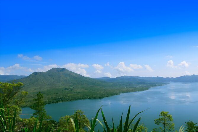 Ubud Village, Waterfall and Kintamani Volcano Tour - Kintamani Highland and Mt. Batur Views Over Lake Batur